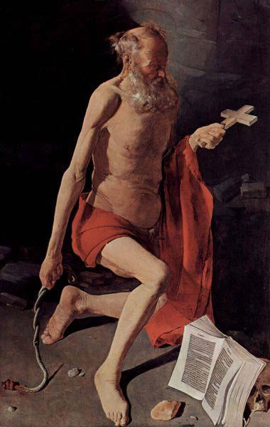 Georges de La Tour St Jerome oil painting picture